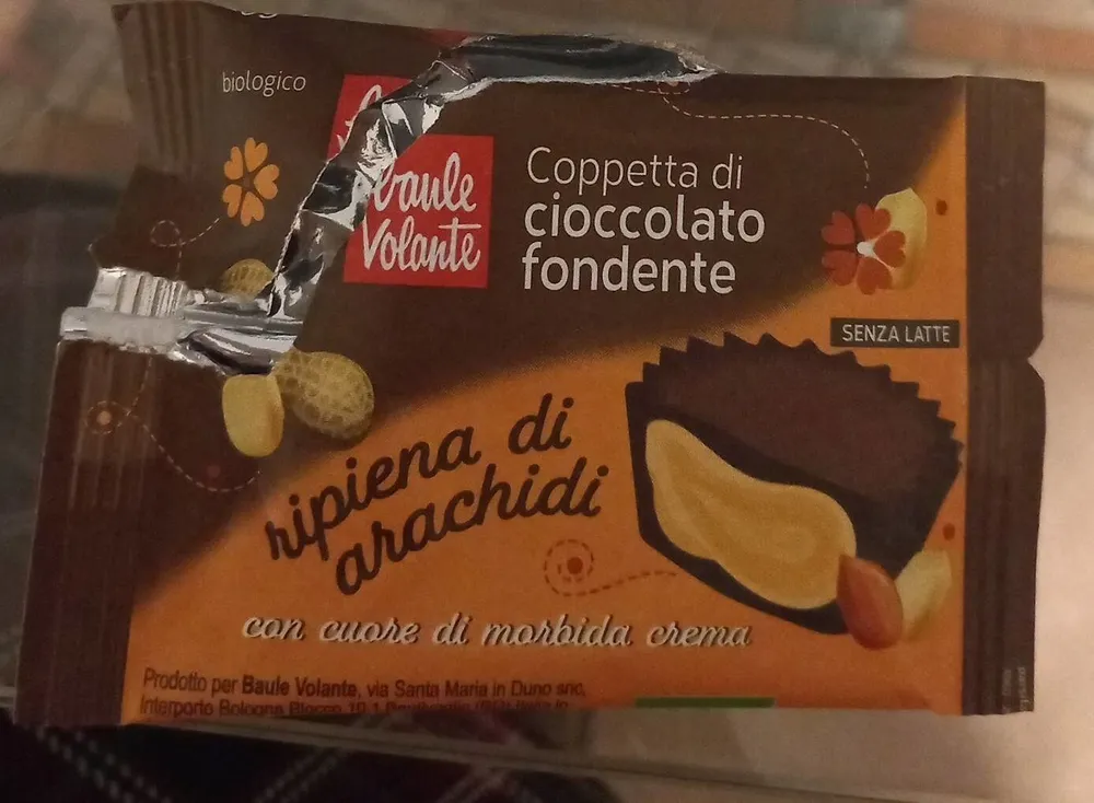 Coppetta di cioccolato fondente