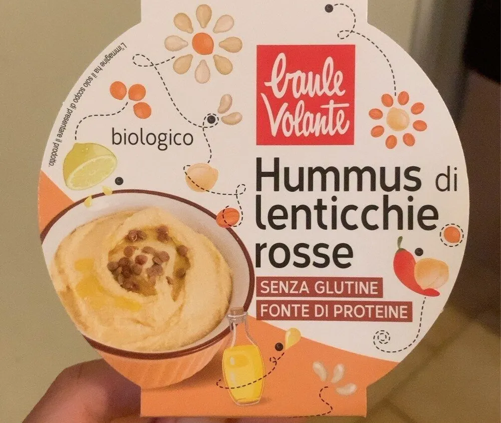 Hummus di lenticchie rosse
