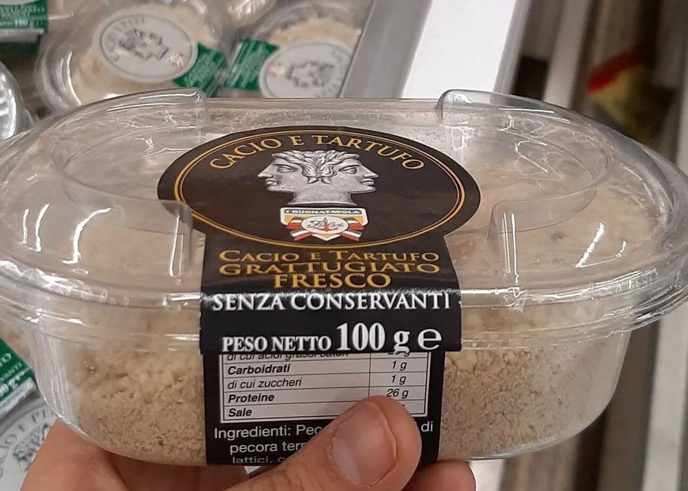 Cacio e tartufo