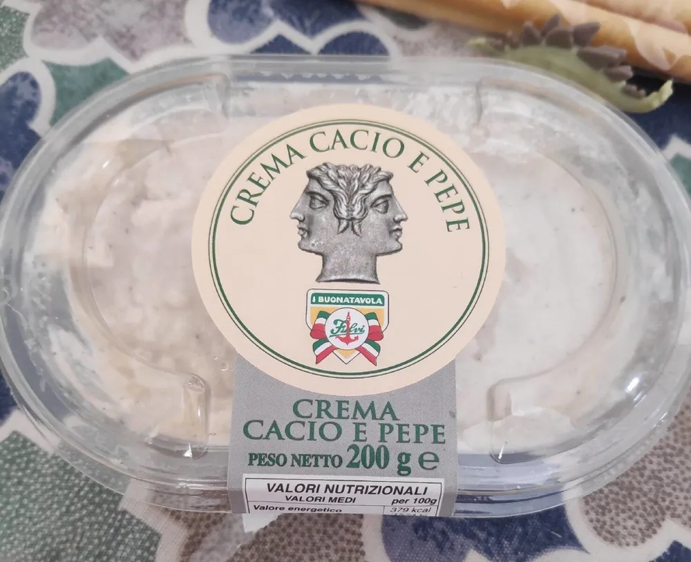 Crema cacio e pepe