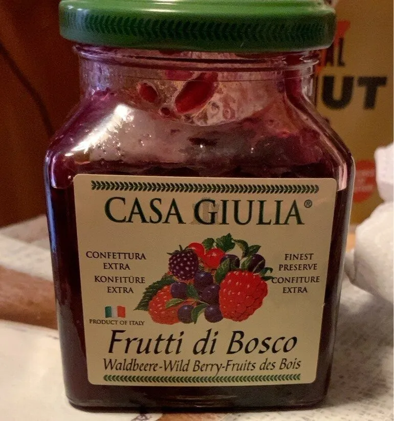 Marmellata frutti di bosco