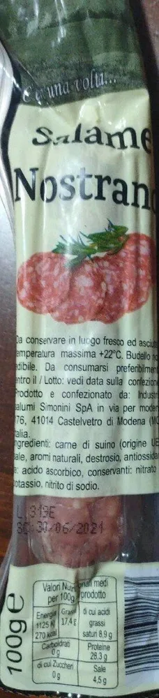 Salame nostrano