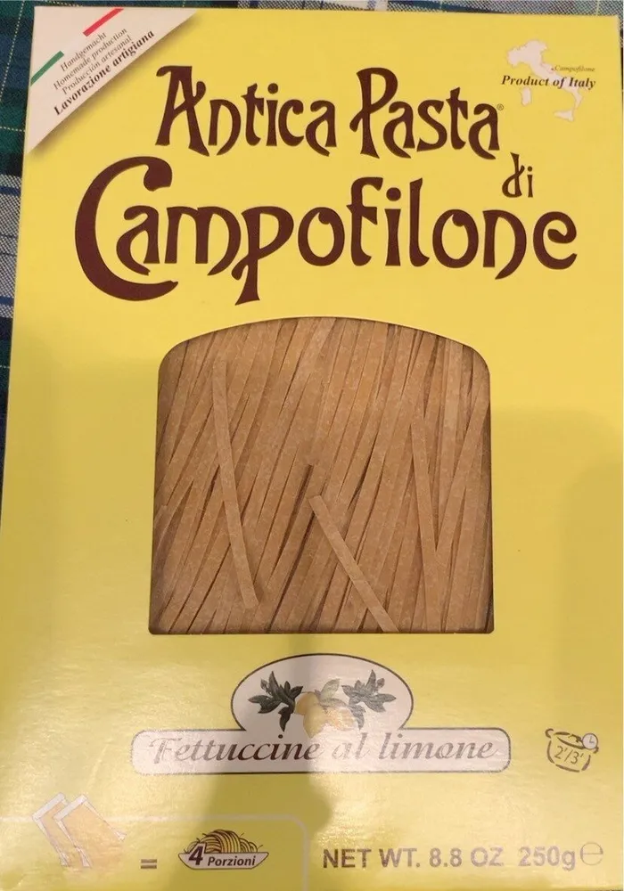 Fettuccine al limone