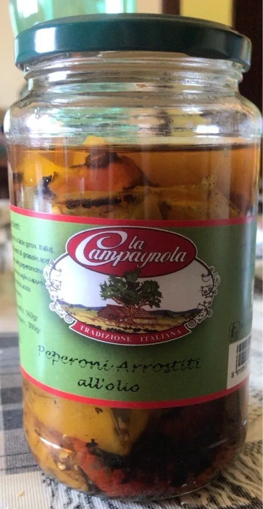 peperoni arrostiti all’olio