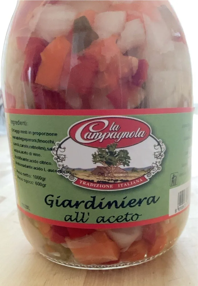 Giardiniera all’aceto