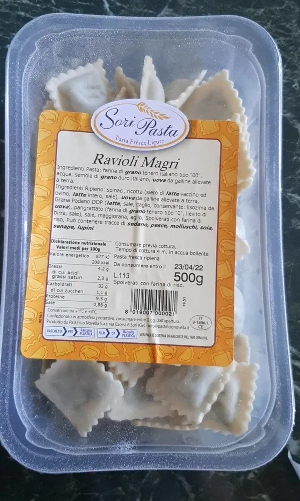 Ravioli magri