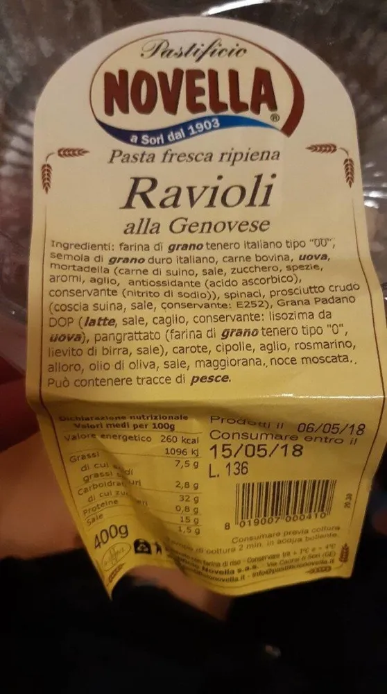 Ravioli alla Genovese