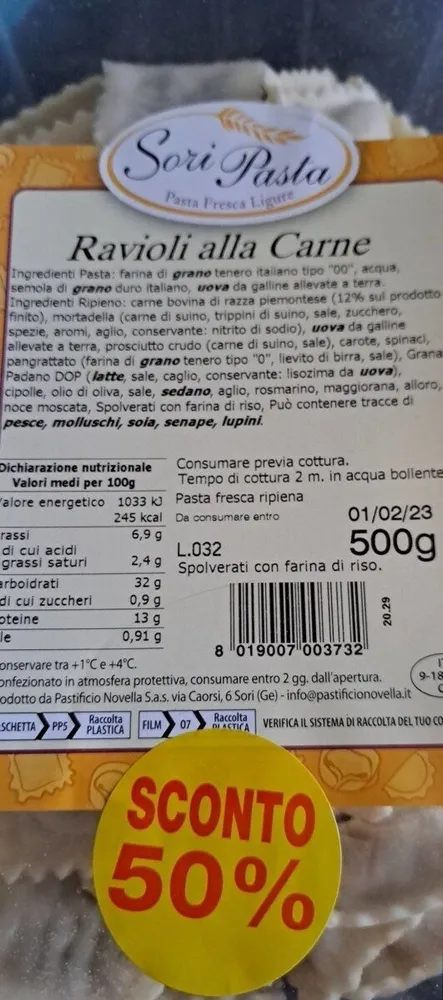 Ravioli di carne
