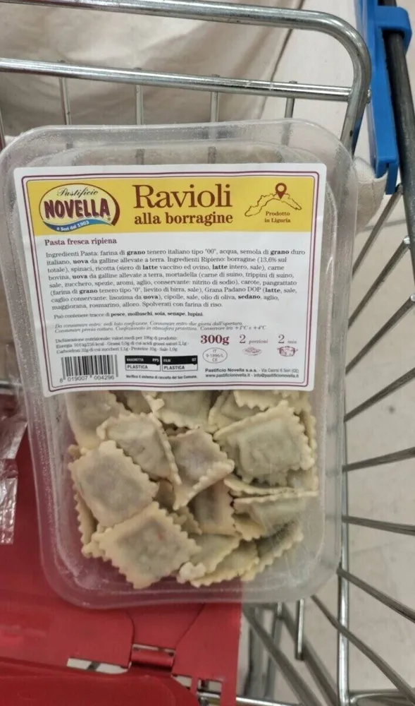 Ravioli alla borragine