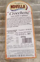Crocchette con carne e spinaci