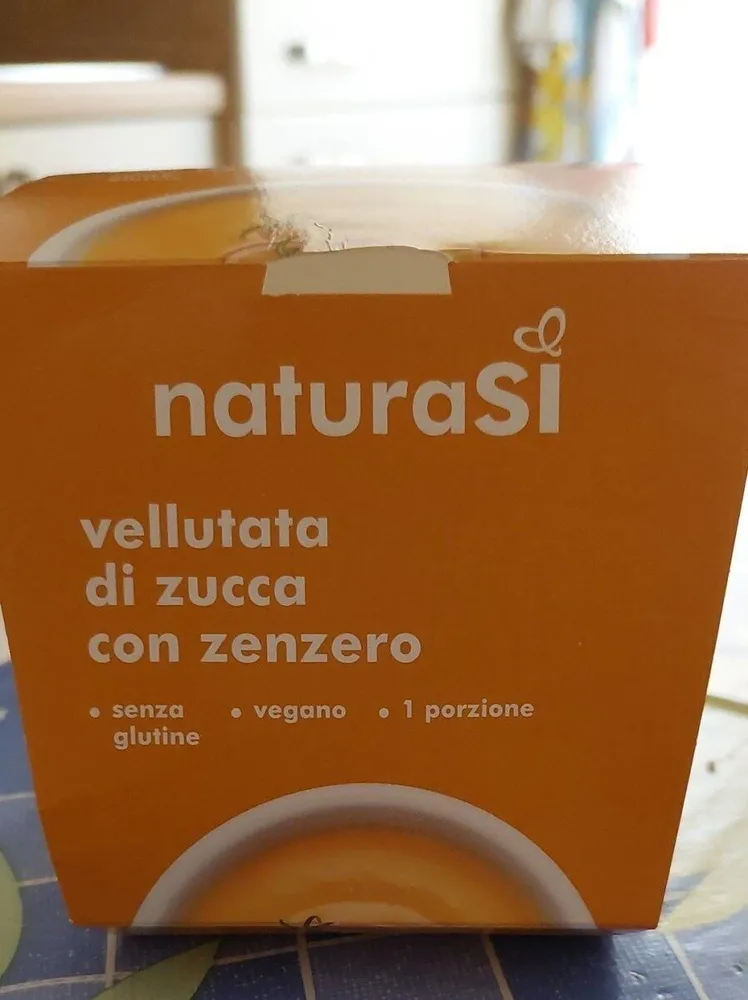 Vellutata zucca e zenzero