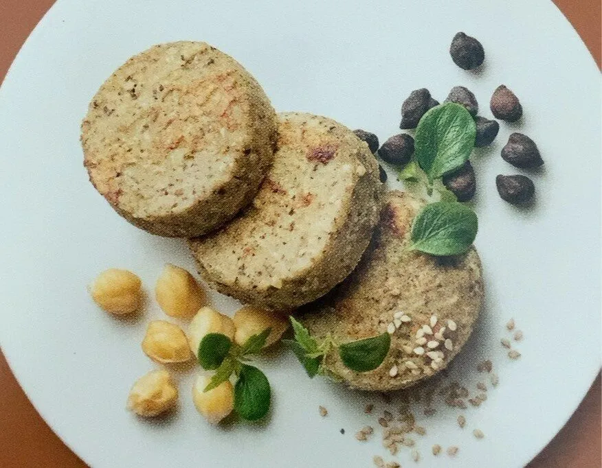 Crocchette ceci bianchi e neri