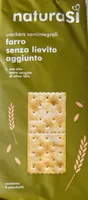 Cracker di farro semintegrale