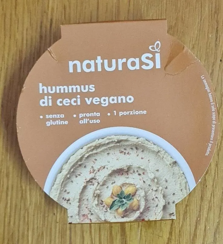 Humus di ceci vegano