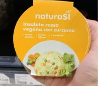 Insalata Russa Vegana con Curcuma