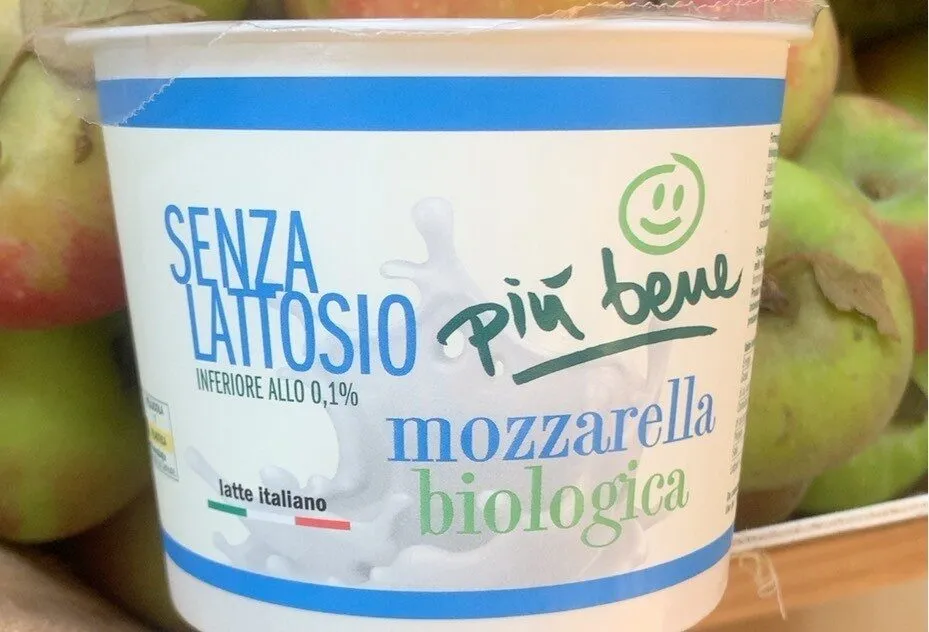Mozzarella senza lattosio