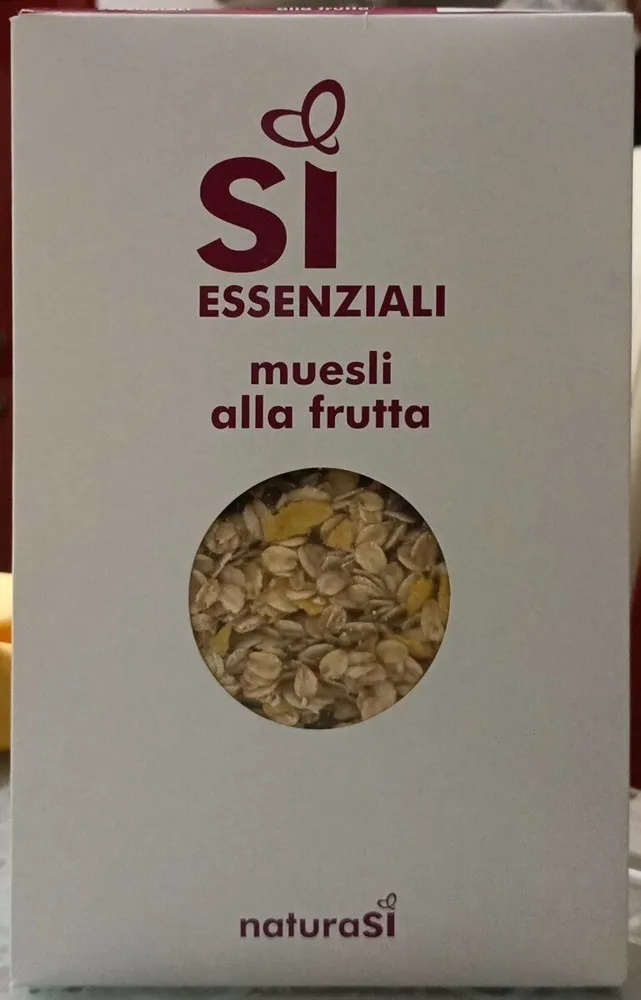 Sì essenziali muesli alla frutta