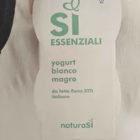 Yogurt magro biologico