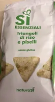Triangoli di riso e piselli