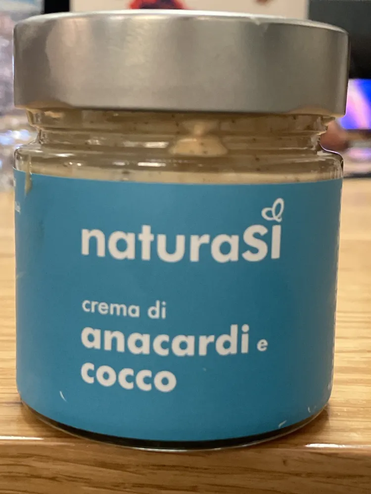 Crema di anacardi e cocco