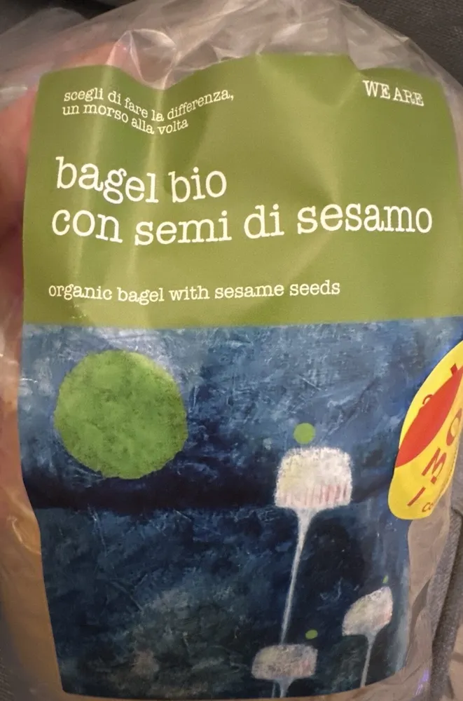 Bagel Bio Con Semi Di Sesamo