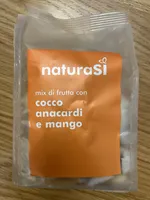 Mix di frutta con cocco anacardi e mango
