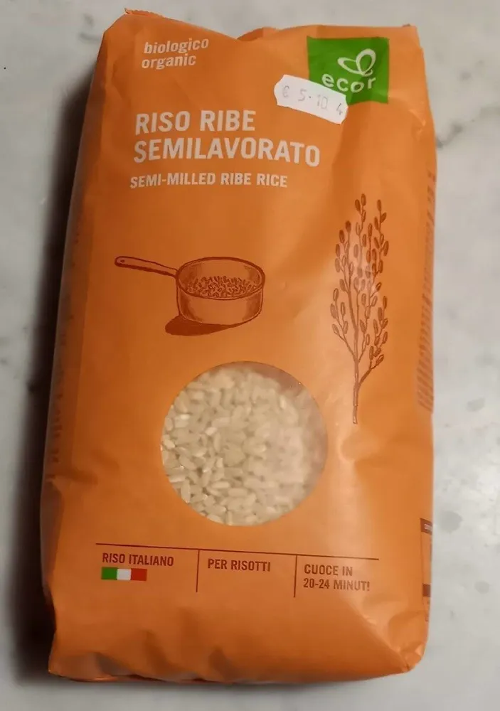 Riso ribe semilavorato