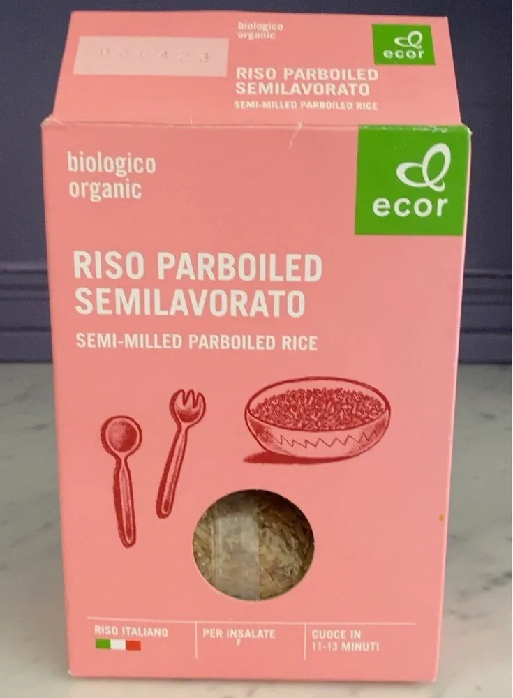 riso parboiled semi lavorato