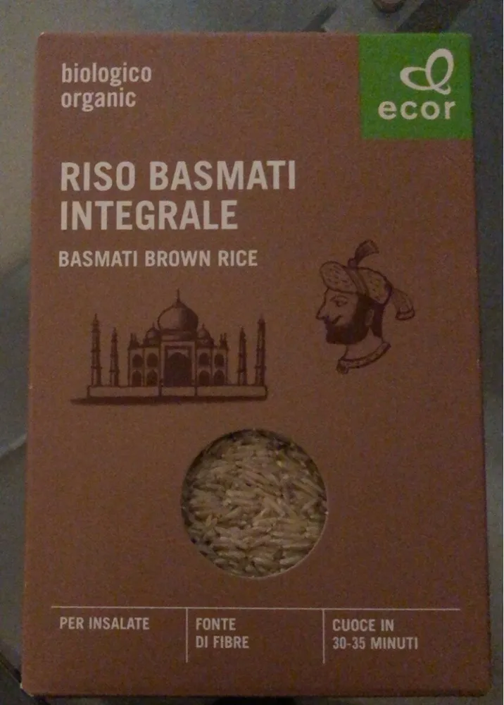 Riso Basmati Integrale Wholemeal Basmati Rice G 500