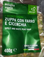 Zuppa con farro e cicerchia