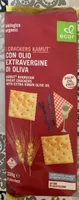 i crackers Kamut con olio extravergine di oliva
