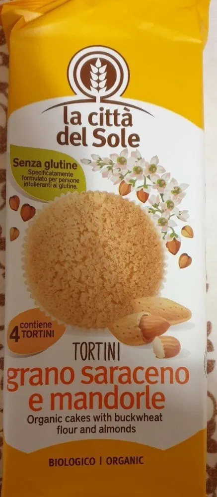 Tortini grano saraceno e mandorle