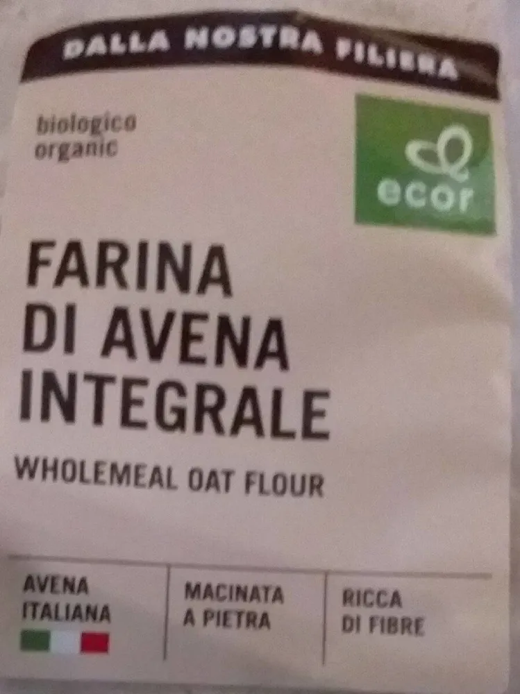Farina di avena integrale