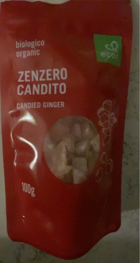 Zenzero candito