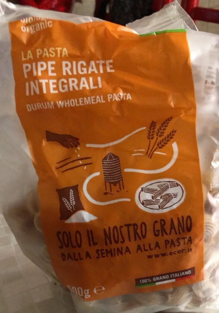 Pipe Rigati Int Filiera Wholemeal Pipe Pasta G 500