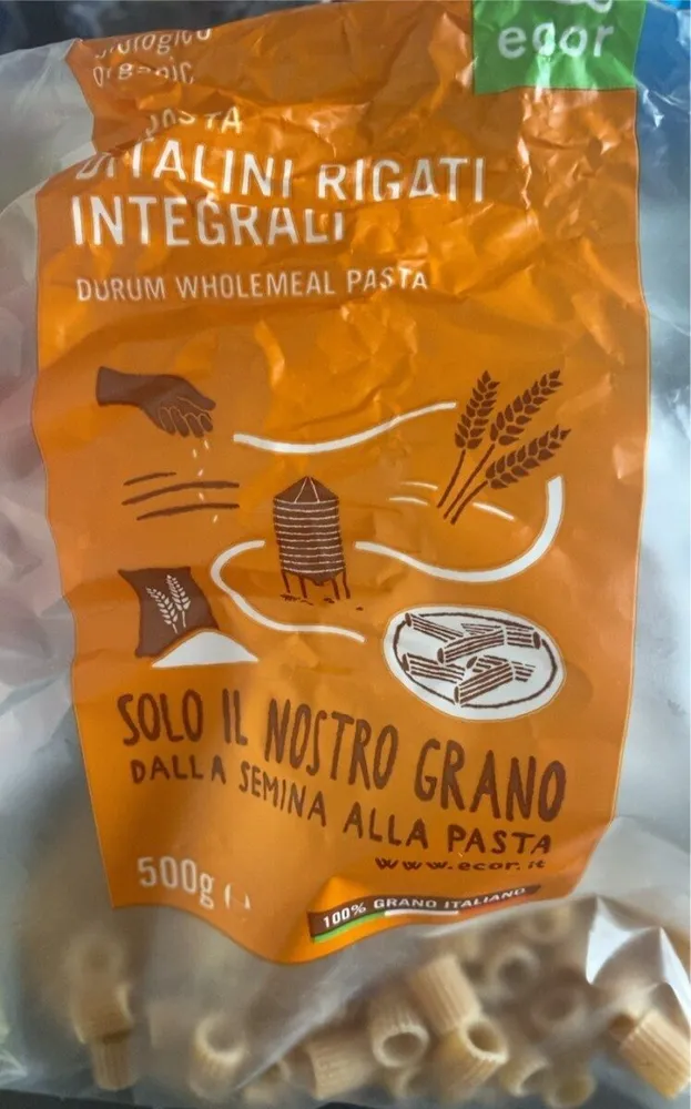 Ditalini rigati integrali