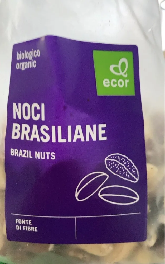 Noci brasiliane biologiche