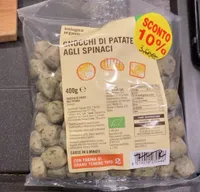 Gnocchi di patate agli spinaci