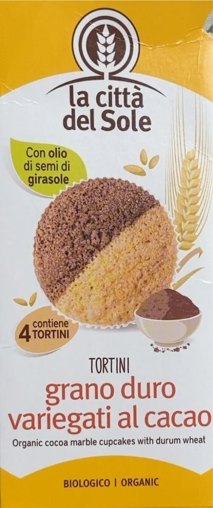 Tortini di grqndo buro variegato al cacao