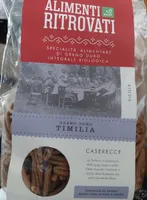 Alimenti ritrovati caserecce grano duro timilia