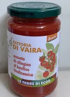 Passata di ciliegino al basilico biodinamica