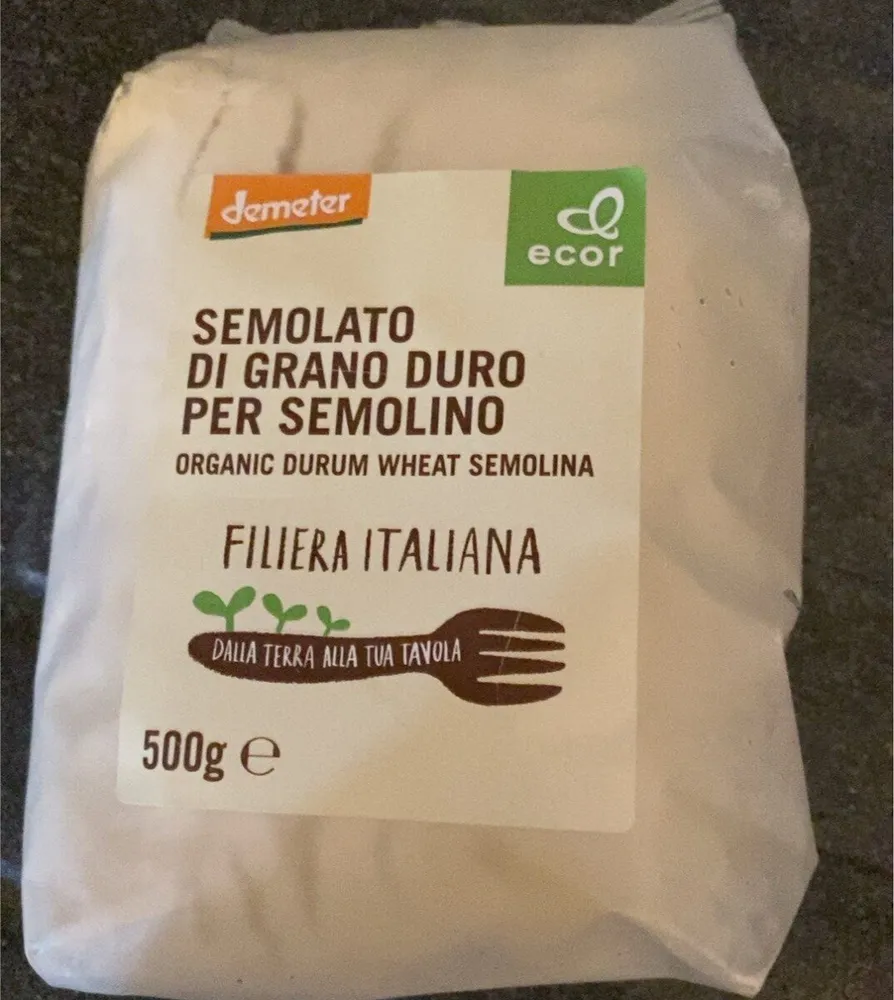 Semolato di grano duro per semolino