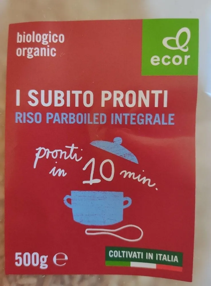 Riso parboiled integrale