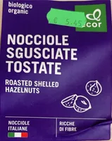 Nocciole sgusciate tostate