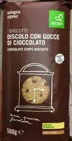 Discolo con gocce di cioccolato