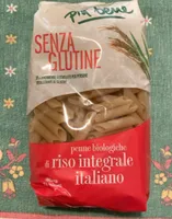 Penne biologiche di riso integrale italiano