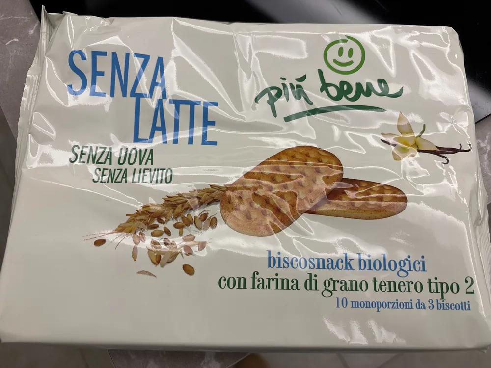Biscotti senza uova senza latte