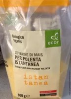 Farina di mais biologica per polenta istantanea