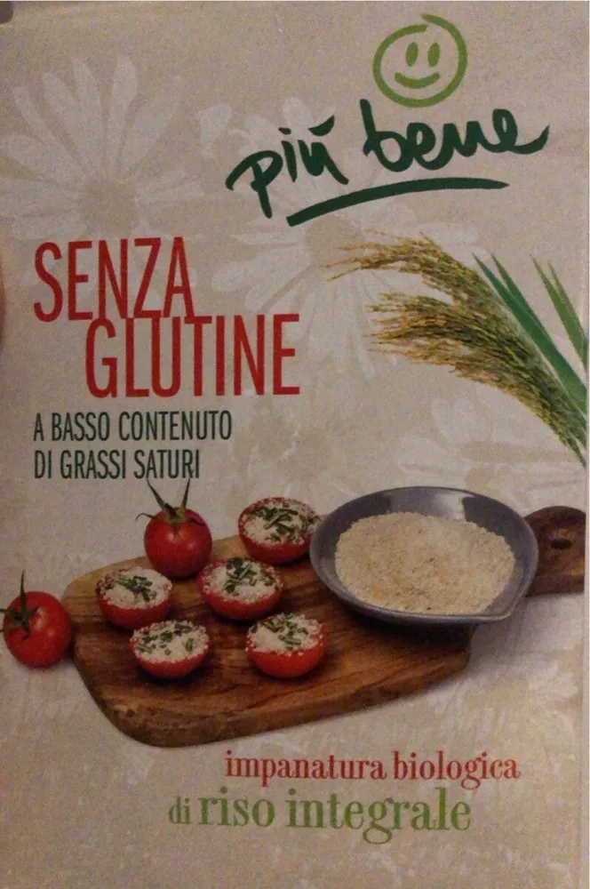 Impanatura biologica di riso integrale