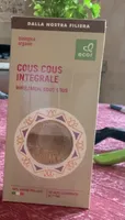 Cous cous integrale biologico organic